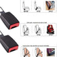 🎁Vente à durée limitée 2025 - 50 % de réduction🔥 Clips de ceinture d'extension de boucle de ceinture de sécurité🚗
