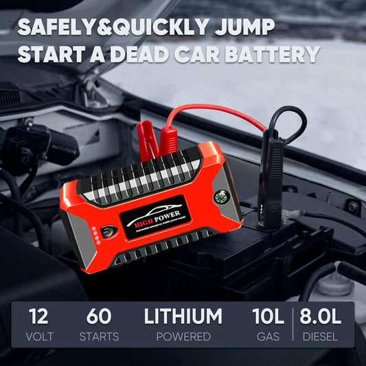 💥Last Day Special Sale 50% OFF⚡Jump Starter 3000A Peak Jump Starter Battery Pack