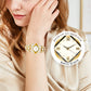 💥The best gift for women✨Retro Quartz Watch with Sparkling Rhinestones⌚
