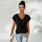 💥LAST DAY PROMOTION - 50%OFF👚Casual Short Sleeve Elegant V-neck Twist Tee