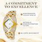 💥The best gift for women✨Retro Quartz Watch with Sparkling Rhinestones⌚