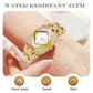 💥The best gift for women✨Retro Quartz Watch with Sparkling Rhinestones⌚