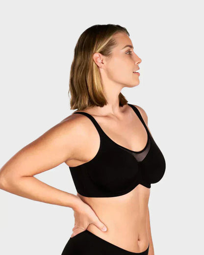 🔥Köp 1 få 1 gratis！！🔥Elegant, lätt BH för dam med full täckning i stora storlekar