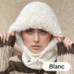 🔥VENTE CHAUDE 🔥Écharpe Bonnet Tricoté Hiver Femme 3-en-1 Cagoule