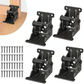 ⏳Réduction limitée de 50%🎁Supports de pieds de table pliante très résistants avec charnières autobloquantes