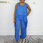 🌸Spring Specials 49% OFF🌸 Casual Sleeveless Loose Top and Pants Suit