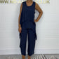 🌸Spring Specials 49% OFF🌸 Casual Sleeveless Loose Top and Pants Suit