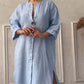 🔥 For a limited time only: 49% off!👗Casual Breathable 3/4 Sleeves V-Neck Dress