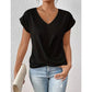 💥LAST DAY PROMOTION - 50%OFF👚Casual Short Sleeve Elegant V-neck Twist Tee