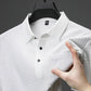 🔥Men's Short Sleeve Textured Shirt🌬️Comfortable and breathable, stylish texture, perfect for business and casual wearing!