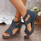 🎁Hot sale 🔥🔥Versatile Hollow Out Mid Heel Open Toe Sandals（50% OFF）