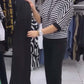 💥HOT SALE 2025--49%OFF💥Women's Striped Top & Solid Pants Set