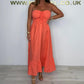 💥Last Day Special Sale 49% OFF💃Women's Strapless Maxi Dress