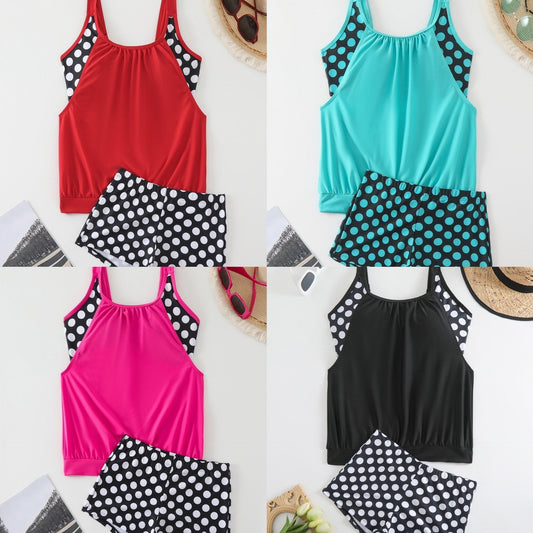💕Limited Sale 50% OFF💕Women's Polka Dot Two Piece Swimsuit