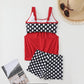 💕Limited Sale 50% OFF💕Women's Polka Dot Two Piece Swimsuit