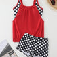 💕Limited Sale 50% OFF💕Women's Polka Dot Two Piece Swimsuit