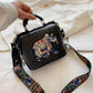 🌸The best gift for her - 49% OFF🌸Personalized Elephant Embroidered Leather Bag