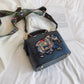 🌸The best gift for her - 49% OFF🌸Personalized Elephant Embroidered Leather Bag