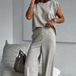 💖Hot Sale 50% OFF🌸Women’s 2-Piece T-Shirt & Wide Leg Dress Pants Set