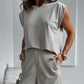 💖Hot Sale 50% OFF🌸Women’s 2-Piece T-Shirt & Wide Leg Dress Pants Set