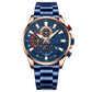 🔥2025 Hot Sale - Gifts for Him⌚Men's Quartz Steel Band Watch