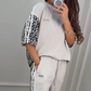 🌺2025 Hot Sale--49% OFF🌺Leopard Print Patchwork Sweatshirt
