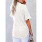 🩷Summer Sale - 50% Off🌈Women's Lapel Loose Short Sleeve Top
