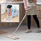🏆Hot Sale 50% OFF⏳Flat Mop with Stainless Steel Handle with Reusable Washable Mop Cloths