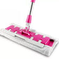 🏆Hot Sale 50% OFF⏳Flat Mop with Stainless Steel Handle with Reusable Washable Mop Cloths