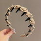 Strass-Haarband mit Zähnen für Frauen