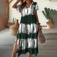 💖Last Day 50% OFF💖Women’s Causal V-Neck Gradient Dress