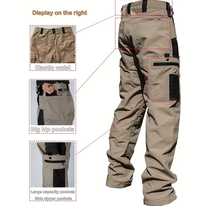 Vente chaude 2025👖 Pantalon cargo pratique pour homme - Confort et style avec plusieurs poches ! ✨