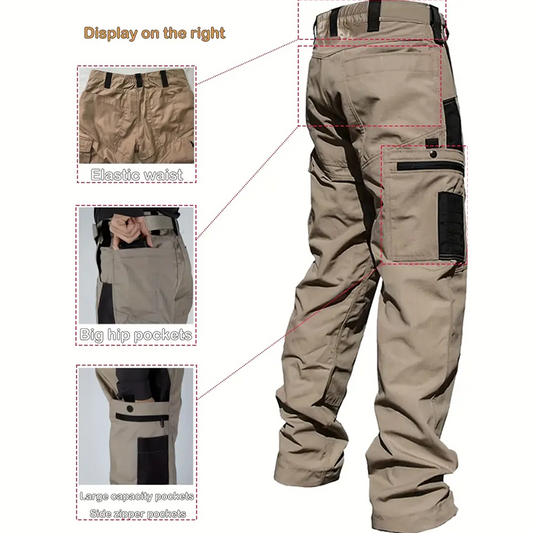 Vente chaude 2025👖 Pantalon cargo pratique pour homme - Confort et style avec plusieurs poches ! ✨