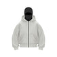 🎁 Vente chaude 50% de réduction 🔥 Sweat à capuche zippé Ninja pour hommes et femmes - Protection complète