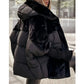 🔥Pré-réchauffement hivernal - Remises énormes🔥Manteau bouffant tricoté surdimensionné de luxe pour femme - Incontournable de l'hiver avec un design patchwork et une chaleur maximale !