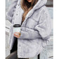 🔥Pré-réchauffement hivernal - Remises énormes🔥Manteau bouffant tricoté surdimensionné de luxe pour femme - Incontournable de l'hiver avec un design patchwork et une chaleur maximale !