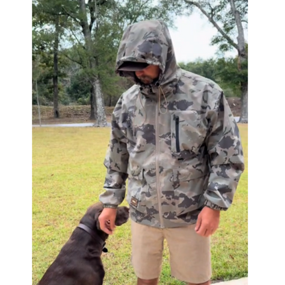 🦅 Veste camouflage pour homme : capuche, plus de poches et résistante aux intempéries – Parfaite pour l'extérieur et la ville !