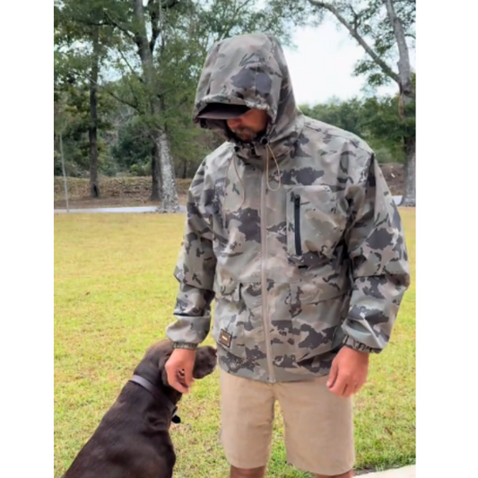 🦅 Veste camouflage pour homme : capuche, plus de poches et résistante aux intempéries – Parfaite pour l'extérieur et la ville !