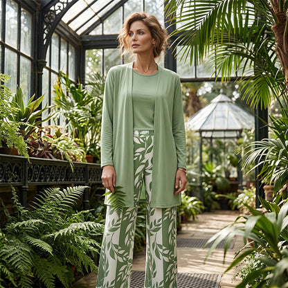 💥 👗 Tvådelat set med blommönster – perfekt för avkoppling, resor och vardagsbruk 💖
