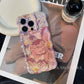 iPhone värikäs öljymaalaus hieno puhelin asia