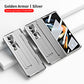 Taitettava sähkö hopeoitu linssinsuoja puhelinkotelo Samsung ZFold3/ZFold4 -mallille